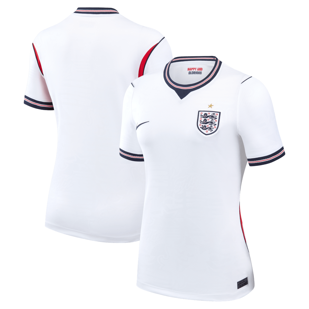 England National Team 2026 Women's Home Jersey - White