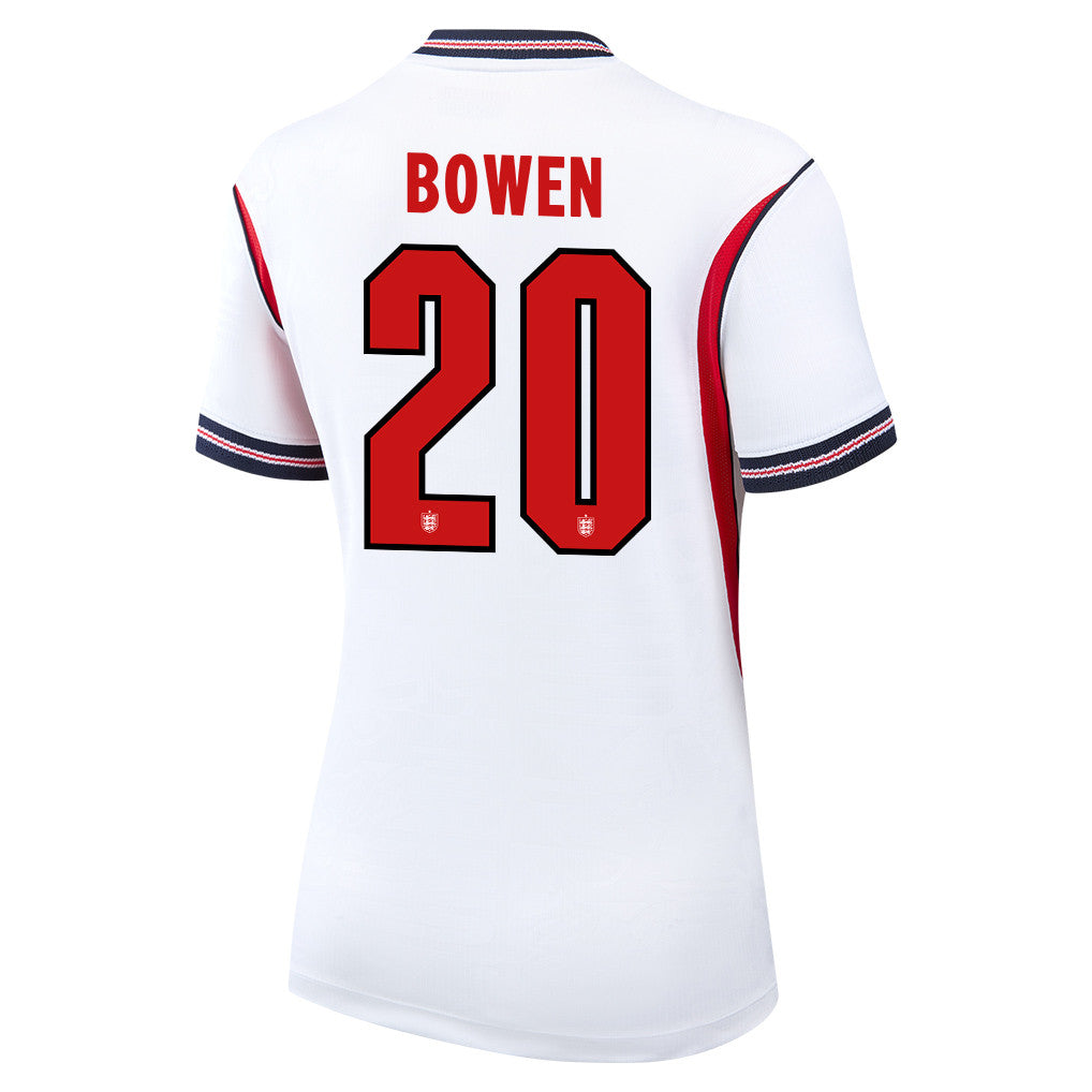 Jarrod Bowen 20 Women's England National Team 2026 Home Jersey - White