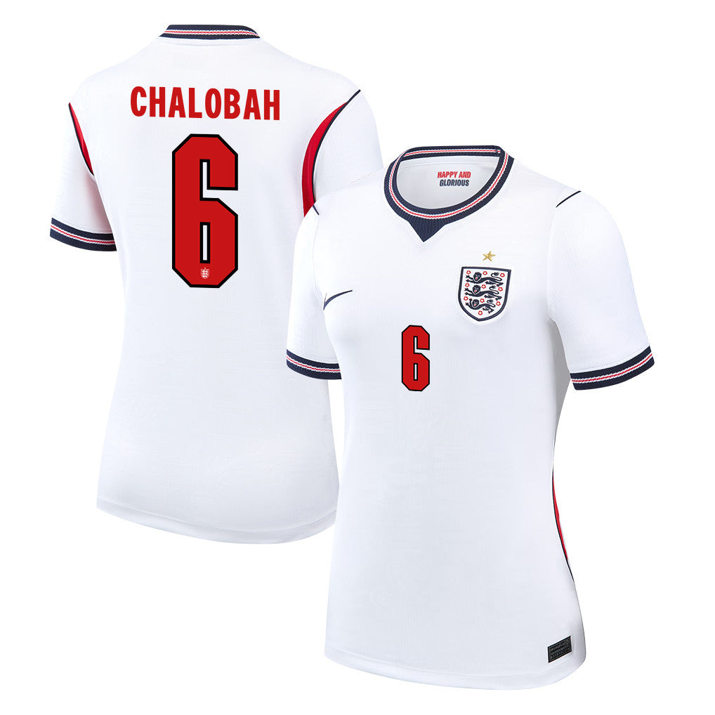 Trevoh Chalobah 6 Women's England National Team 2026 Home Jersey - White