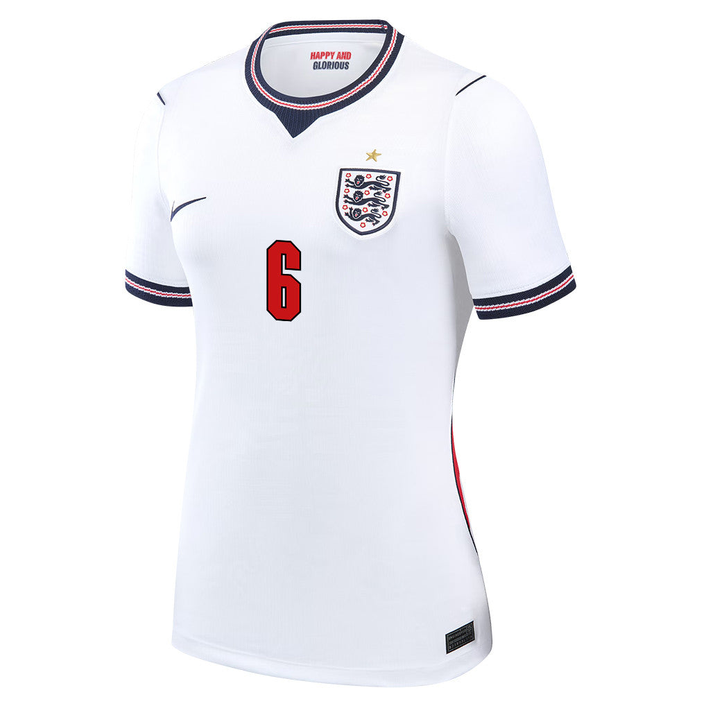 Trevoh Chalobah 6 Women's England National Team 2026 Home Jersey - White