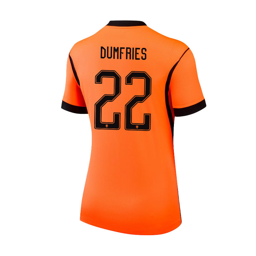 Denzel Dumfries 22 Women's Netherlands National Team 2026 Home Jersey - Orange