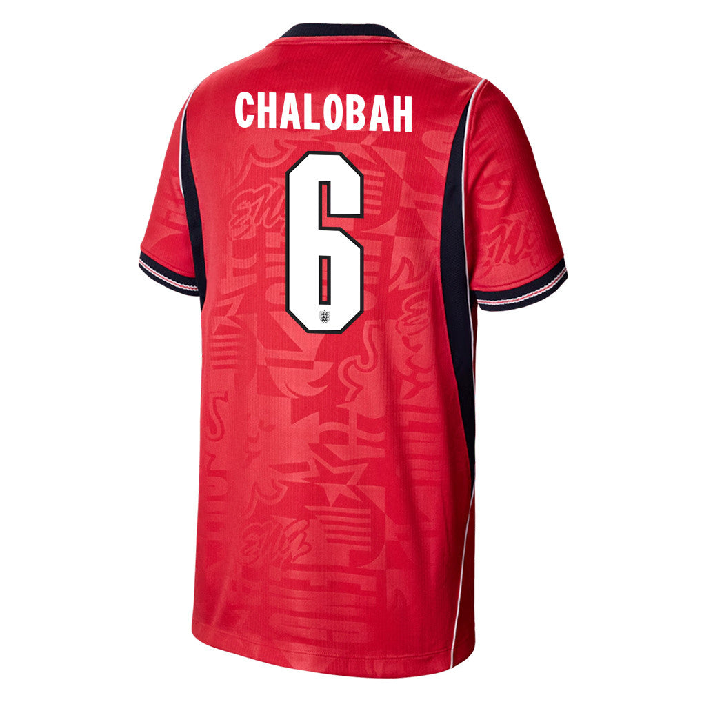Trevoh Chalobah 6 Youth England National Team 2026 Away Jersey - Red