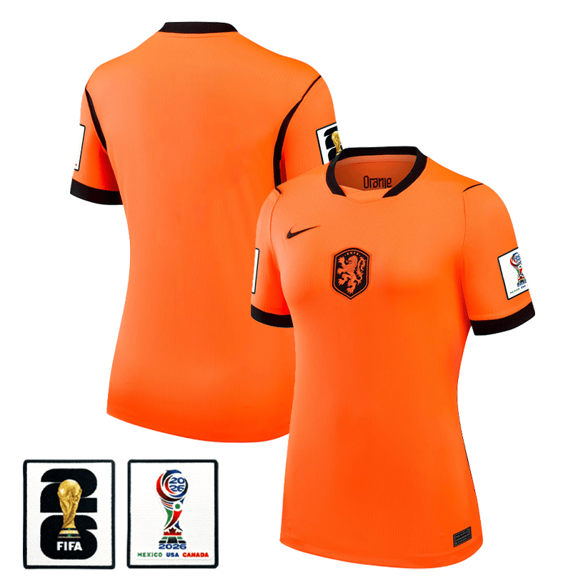 Netherlands National Team 2026 Women's Home Jersey - Orange