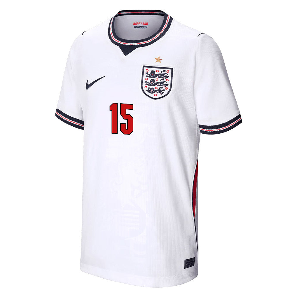 Morgan Rogers 15 Youth England National Team 2026 Home Jersey - White