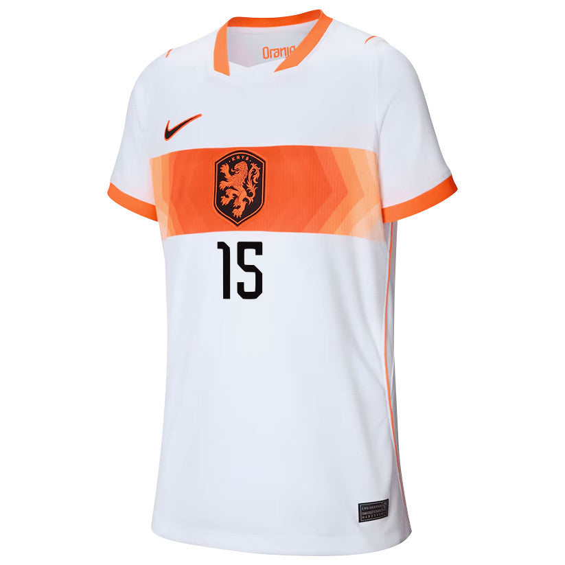 Micky van de Ven 15 Youth Netherlands National Team 2026 Away Jersey - White