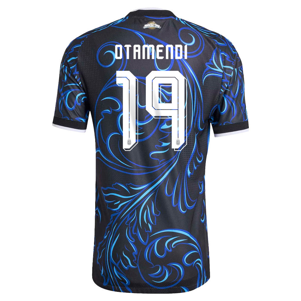 Nicolás Otamendi 19 Argentina National Team 2026 Away Jersey - Black, Men