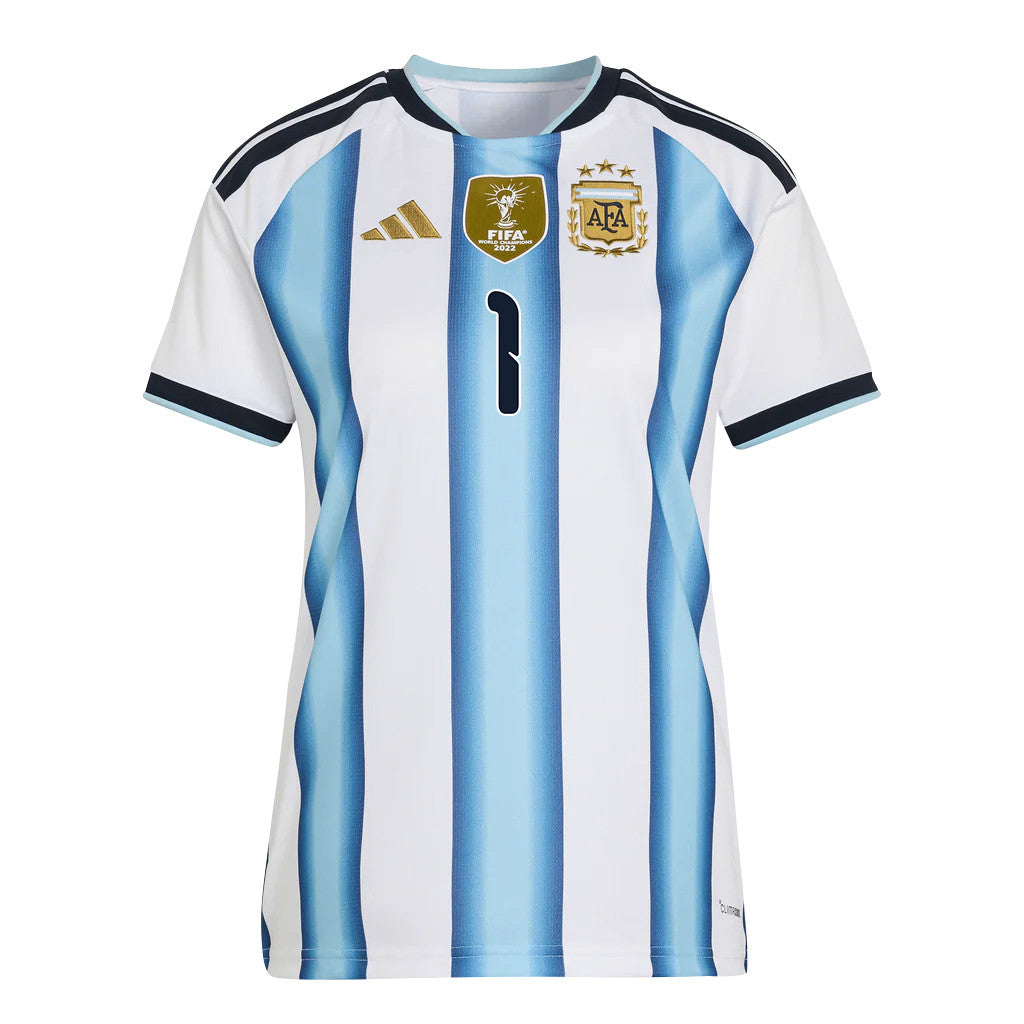 Emiliano Martínez 1 Women's Argentina National Team 2026 Home Jersey - White