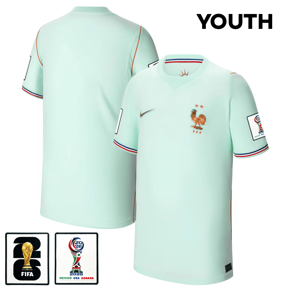 France National Team 2026 Youth Away Jersey - Green