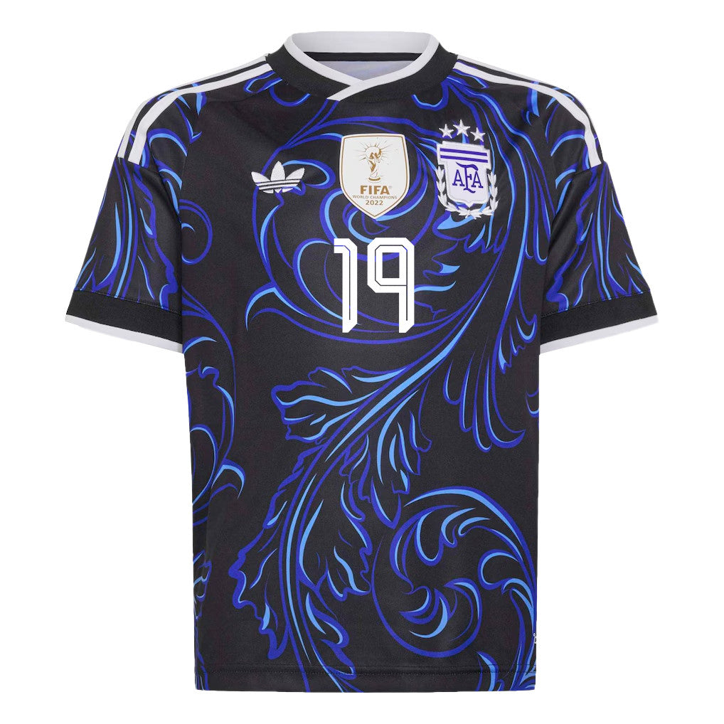 Nicolás Otamendi 19 Youth Argentina National Team 2026 Away Jersey - Black