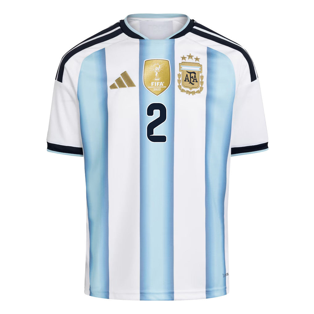 Lucas Martínez Quarta 2 Youth Argentina National Team 2026 Home Jersey - White