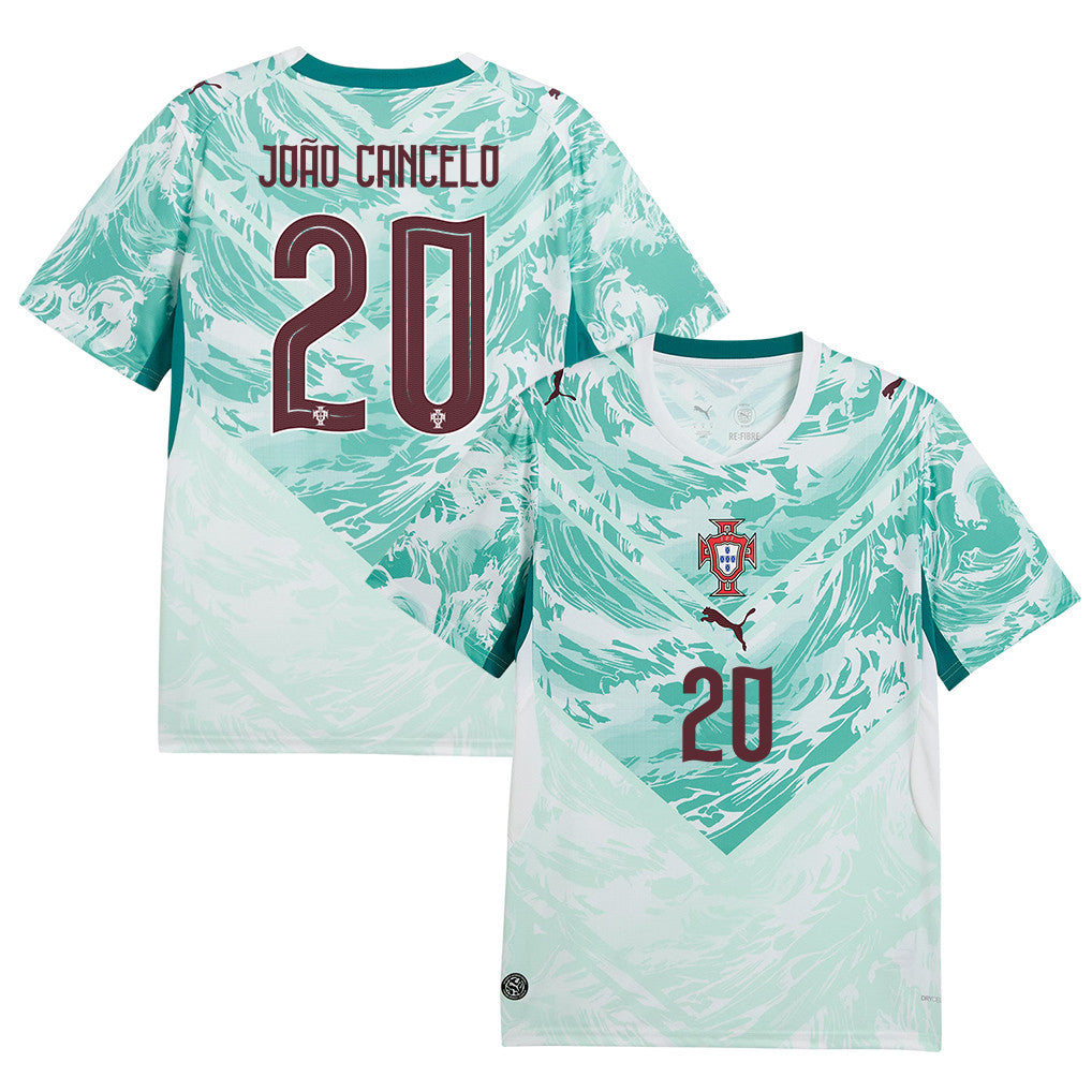 João Cancelo 20 Portugal National Team 2026 Away Jersey - White, Men
