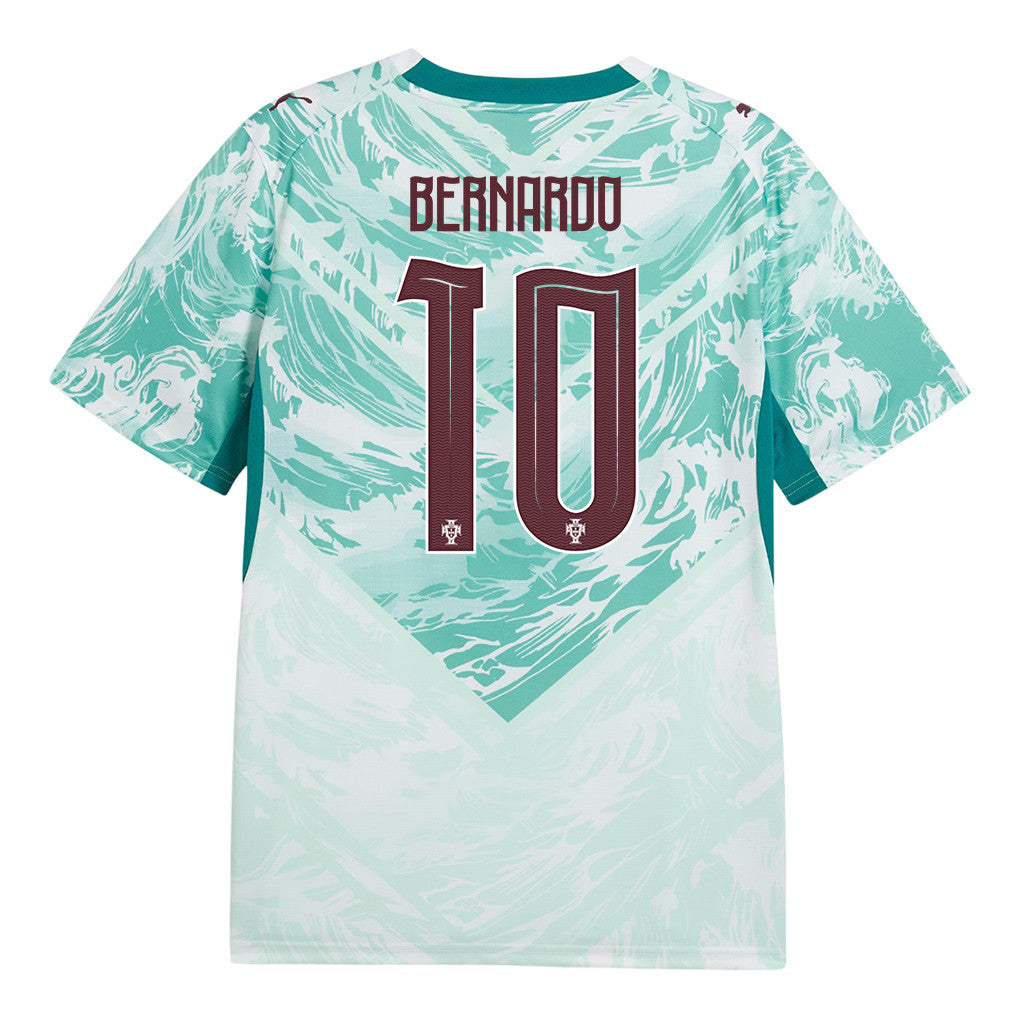 Bernardo Silva 10 Portugal National Team 2026 Away Jersey - White, Men