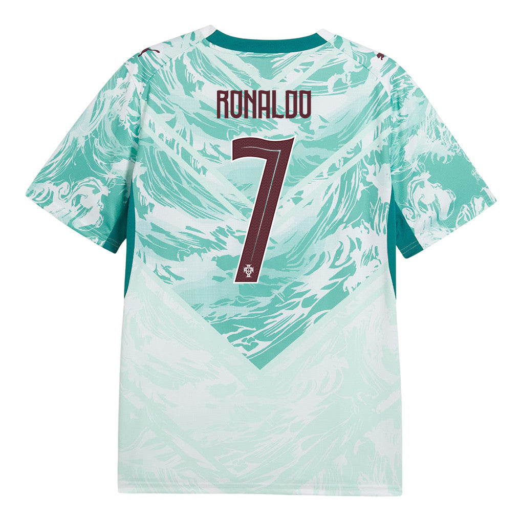 Cristiano Ronaldo 7 Portugal National Team 2026 Away Jersey - White, Men