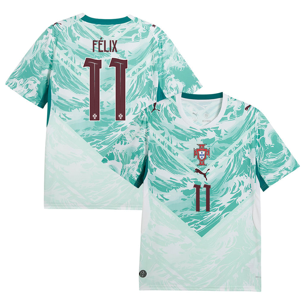 João Félix 11 Portugal National Team 2026 Away Jersey - White, Men