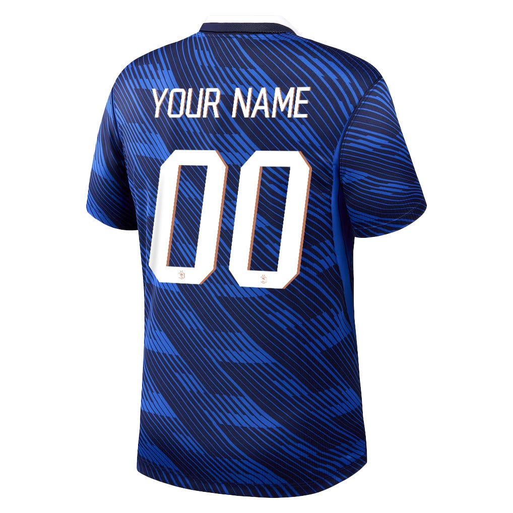 France National Team 2026 Home Jersey - Personalized - Blue, Men