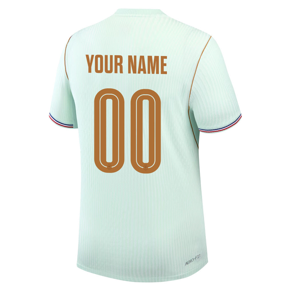 France National Team 2026 Away Jersey - Personalized - Green, Men