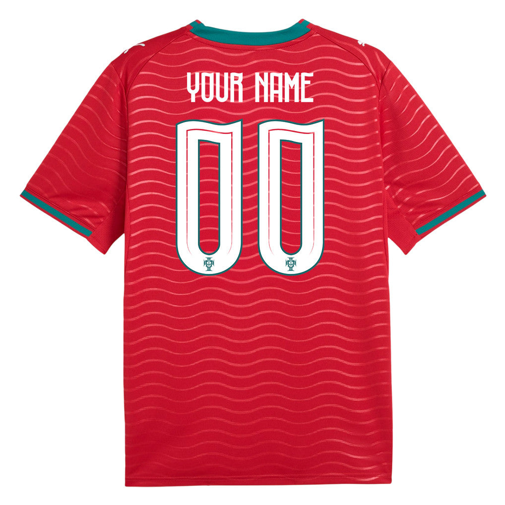 Portugal National Team 2026 Home Jersey - Personalized - Red, Men