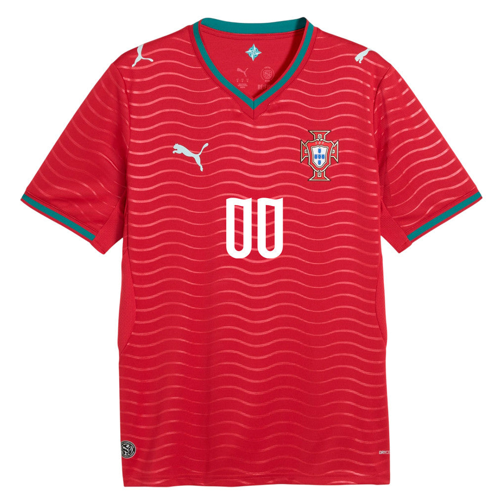 Portugal National Team 2026 x World Cup Patch Home Jerse - Personalized - Red, Men