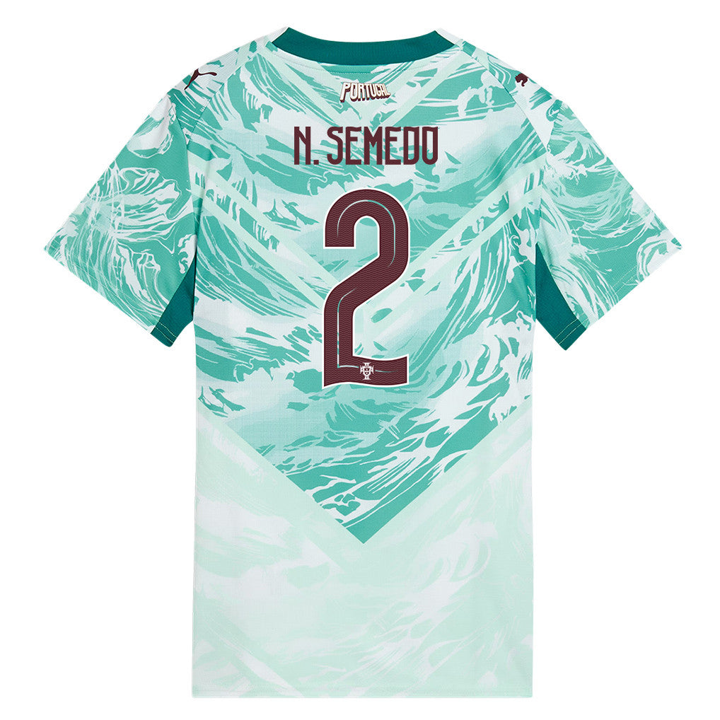 Nélson Semedo 2 Portugal National Team 2026 Women's Away Jersey - White