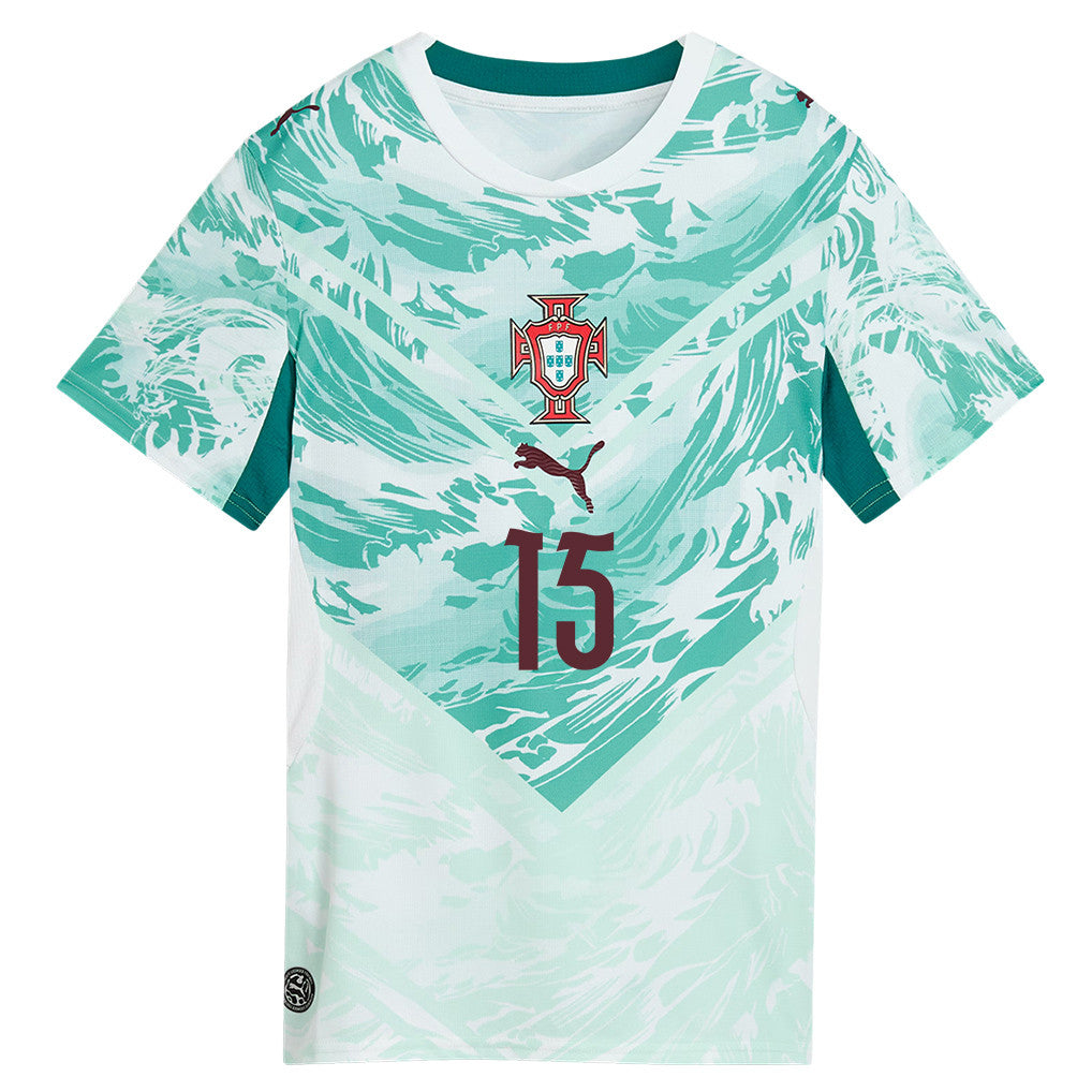 João Neves 15 Portugal National Team 2026 Women's Away Jersey - White