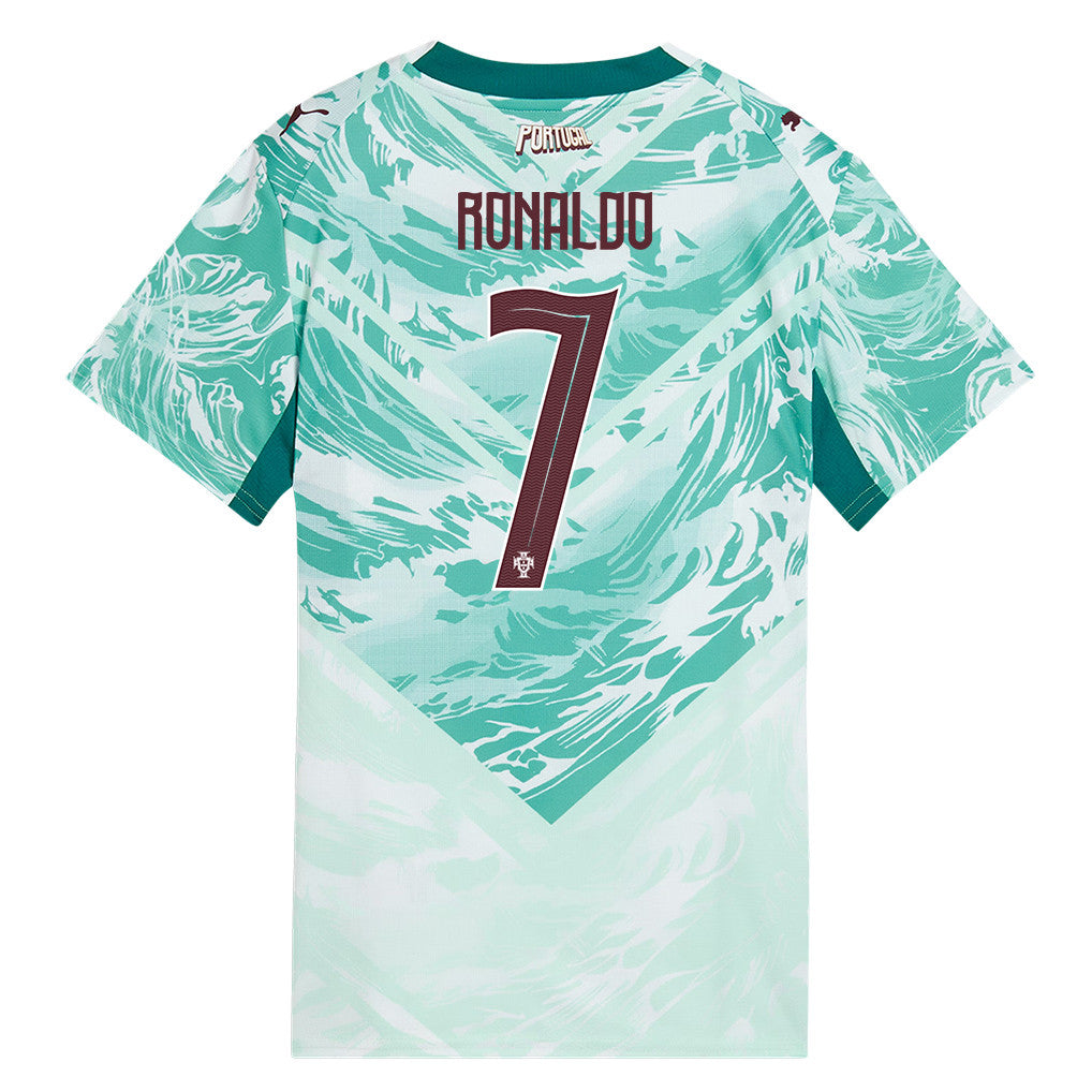 Cristiano Ronaldo 7 Portugal National Team 2026 Women's Away Jersey - White