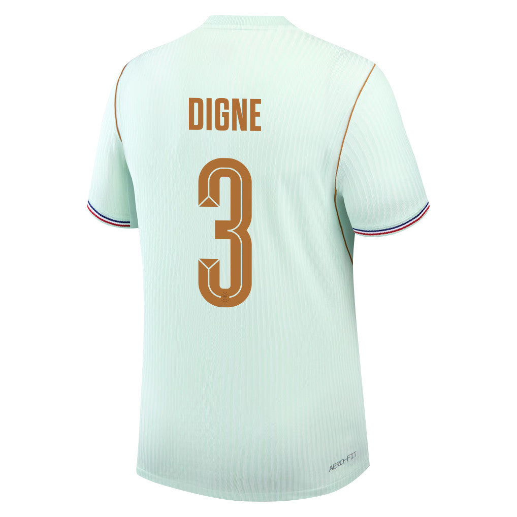 Lucas Digne 3 France National Team 2026 Away Jersey - Green, Men