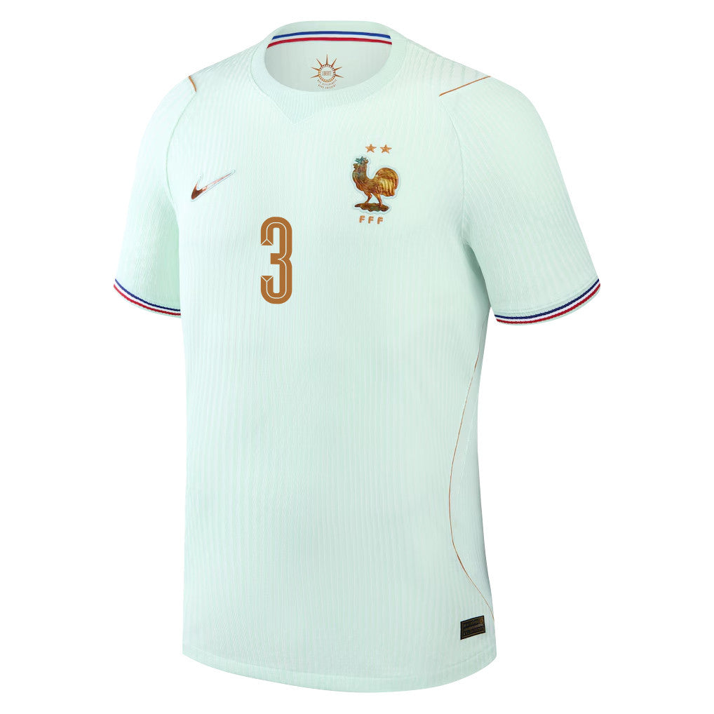 Lucas Digne 3 France National Team 2026 Away Jersey - Green, Men