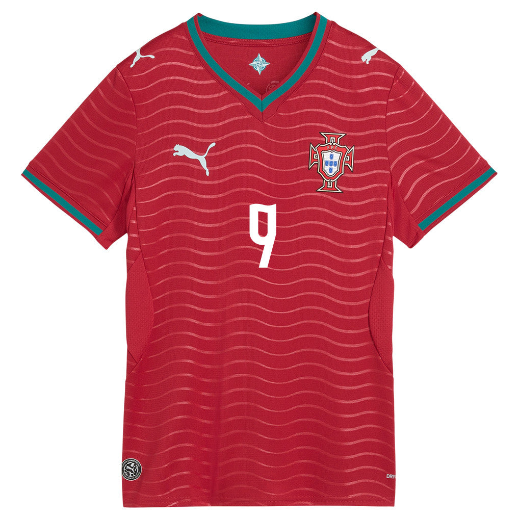Gonçalo Ramos 9 Women's Portugal National Team 2026 Home Jersey - Red