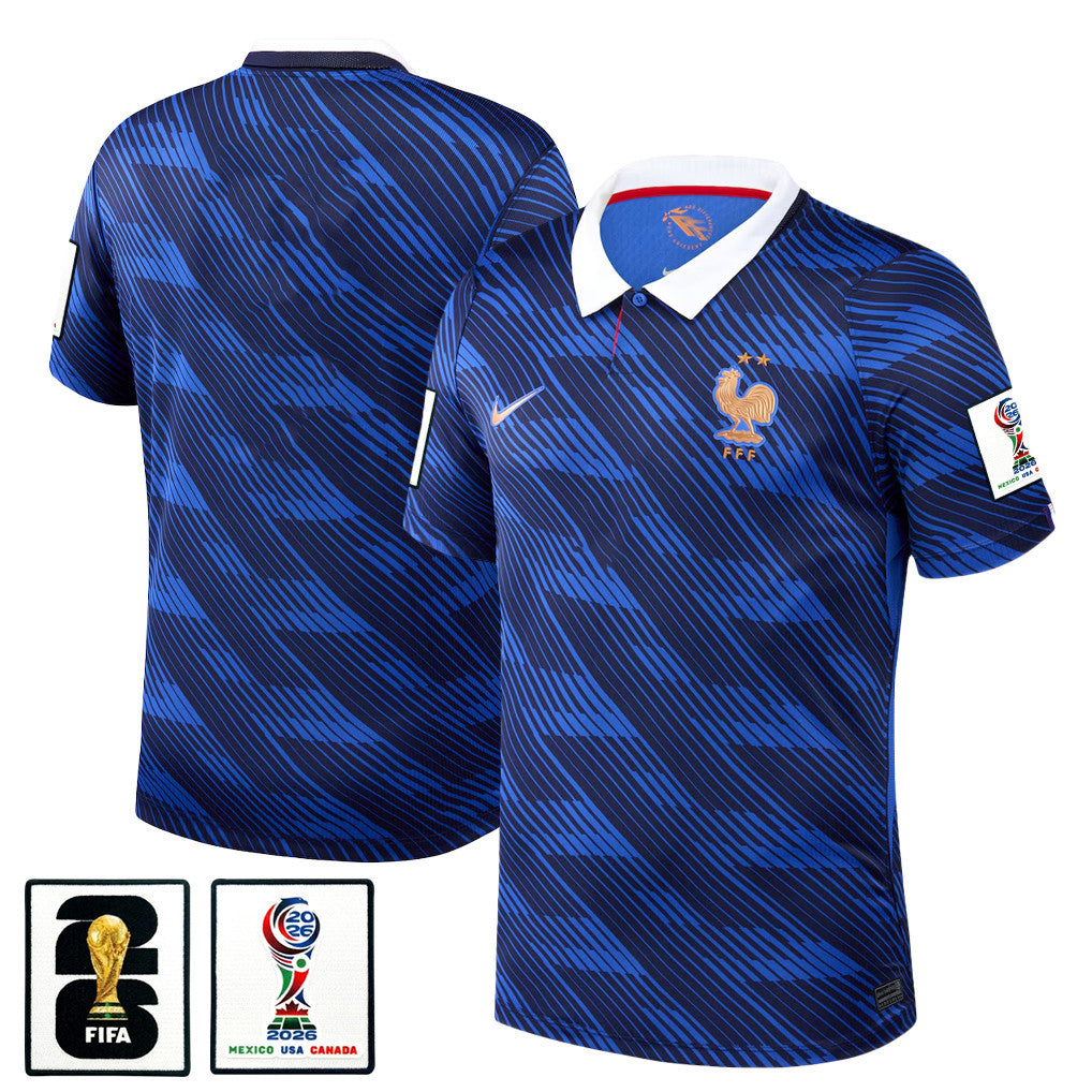France National Team 2026 x World Cup Patch Home Jersey - Blue, Men