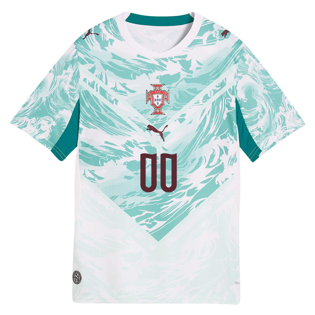 Portugal National Team 2026 Youth Away Jersey - Personalized - White