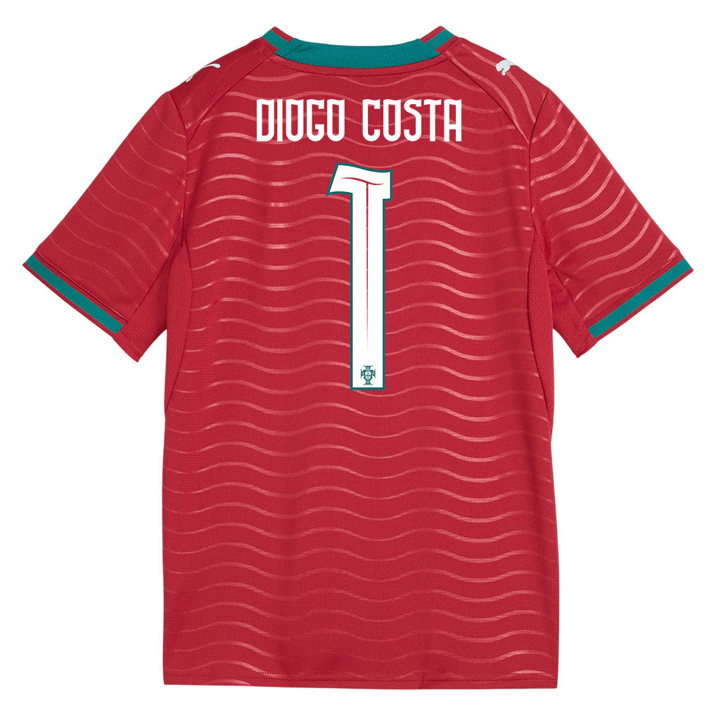 Diogo Costa 1 Youth Portugal National Team 2026 Home Jersey - Red