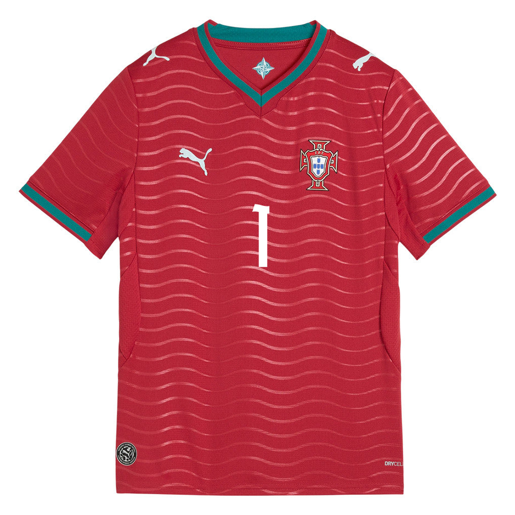 Diogo Costa 1 Youth Portugal National Team 2026 Home Jersey - Red