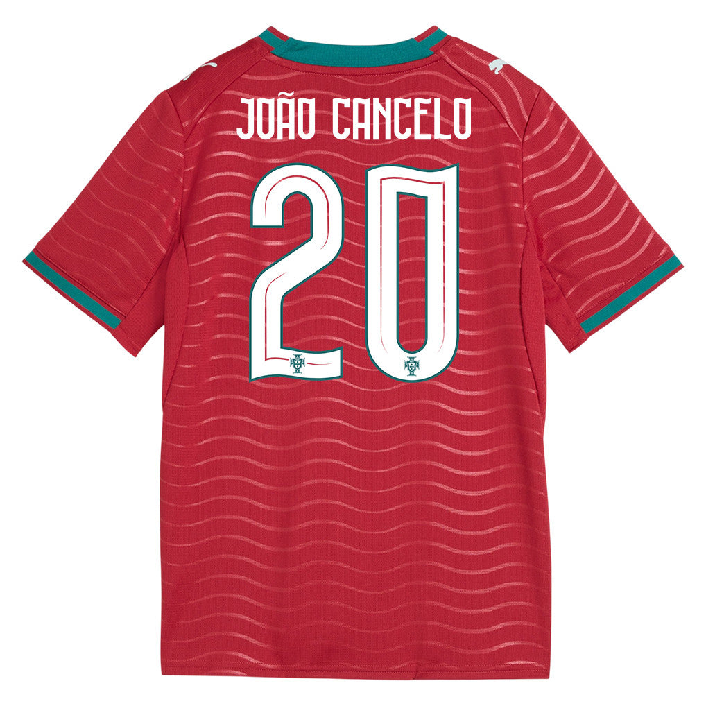 João Cancelo 20 Youth Portugal National Team 2026 Home Jersey - Red