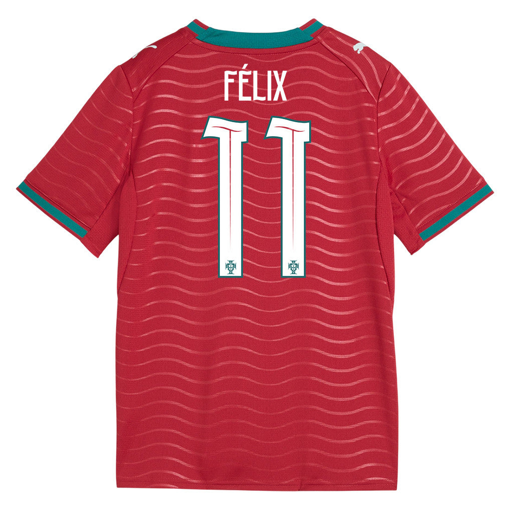 João Félix 11 Youth Portugal National Team 2026 Home Jersey - Red