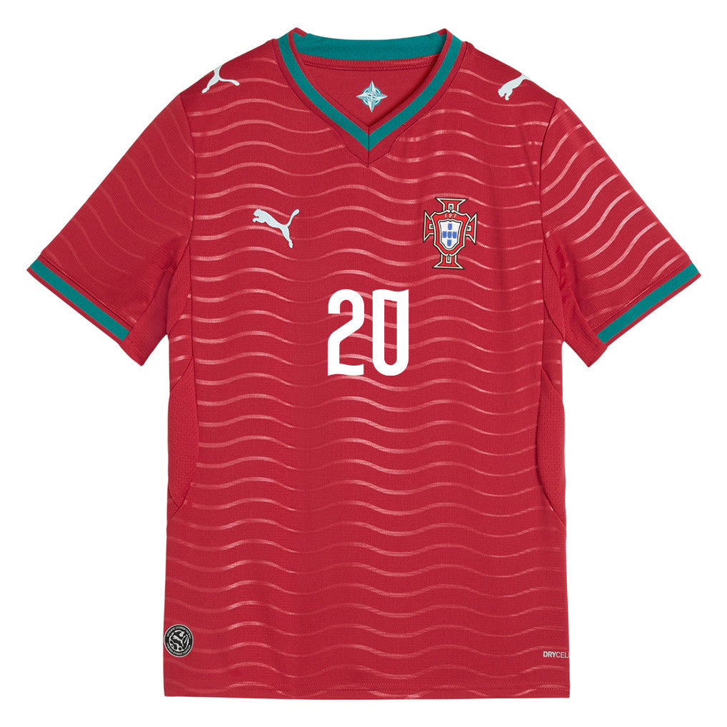 Francisco Conceição 20 Youth Portugal National Team 2026 Home Jersey - Red