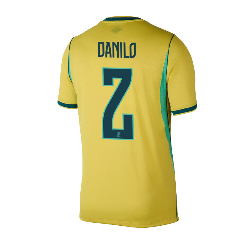Danilo 2 Brazil National Team 2026 Home Jersey - Yellow, Men
