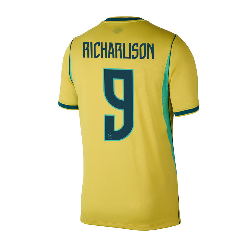Richarlison 9 Brazil National Team 2026 Home Jersey - Yellow, Men