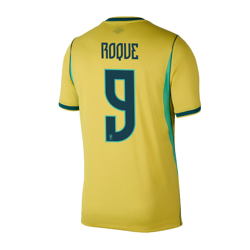 Vitor Roque 9 Brazil National Team 2026 Home Jersey - Yellow, Men