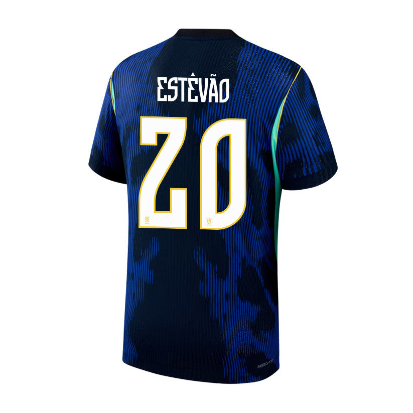 Estêvão 20 Brazil National Team 2026 Away Jersey - Blue, Men