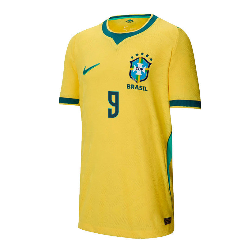 Richarlison 9 Youth Brazil National Team 2026 Home Jersey - Yellow