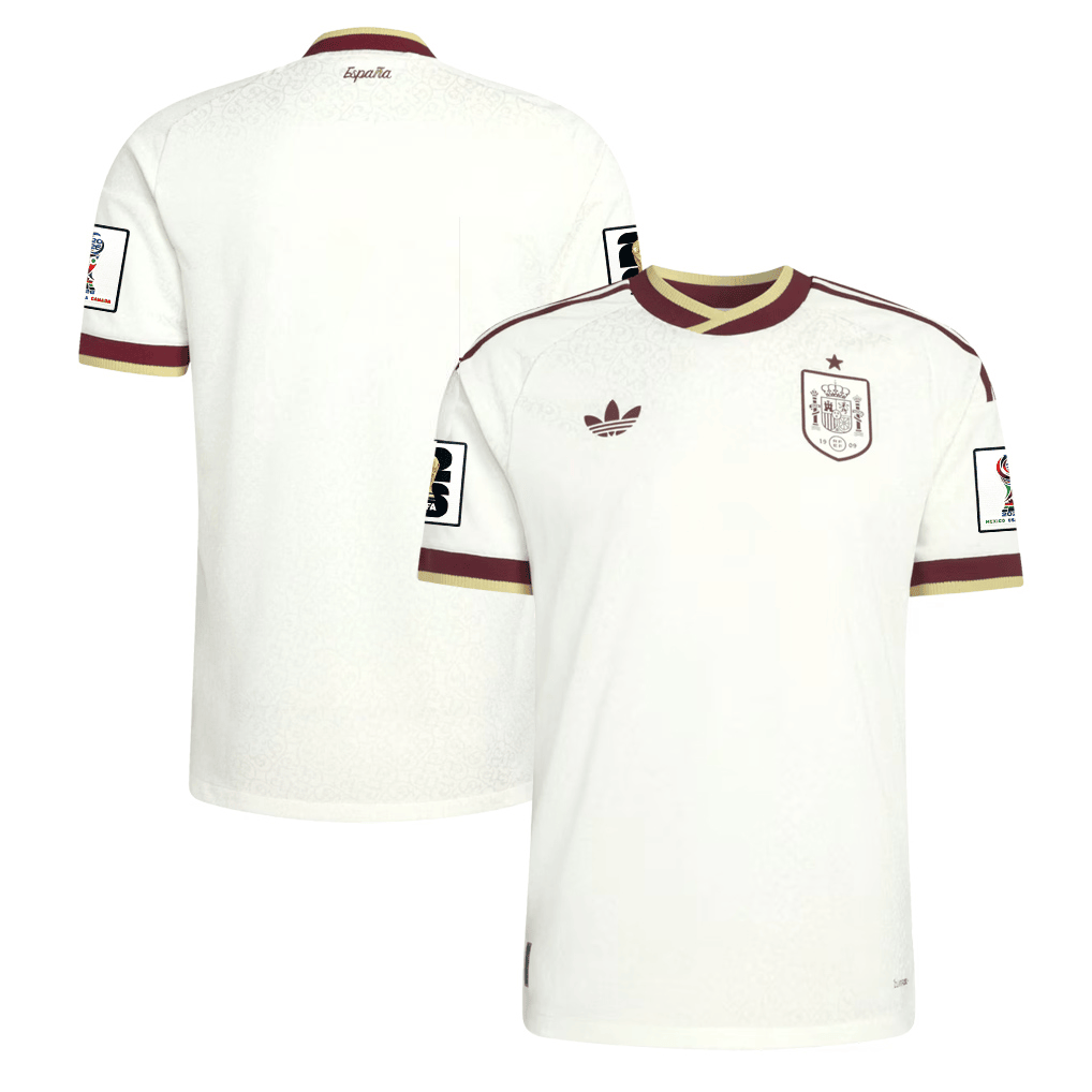 Spain National Team 2026 Away Jersey - White, Men