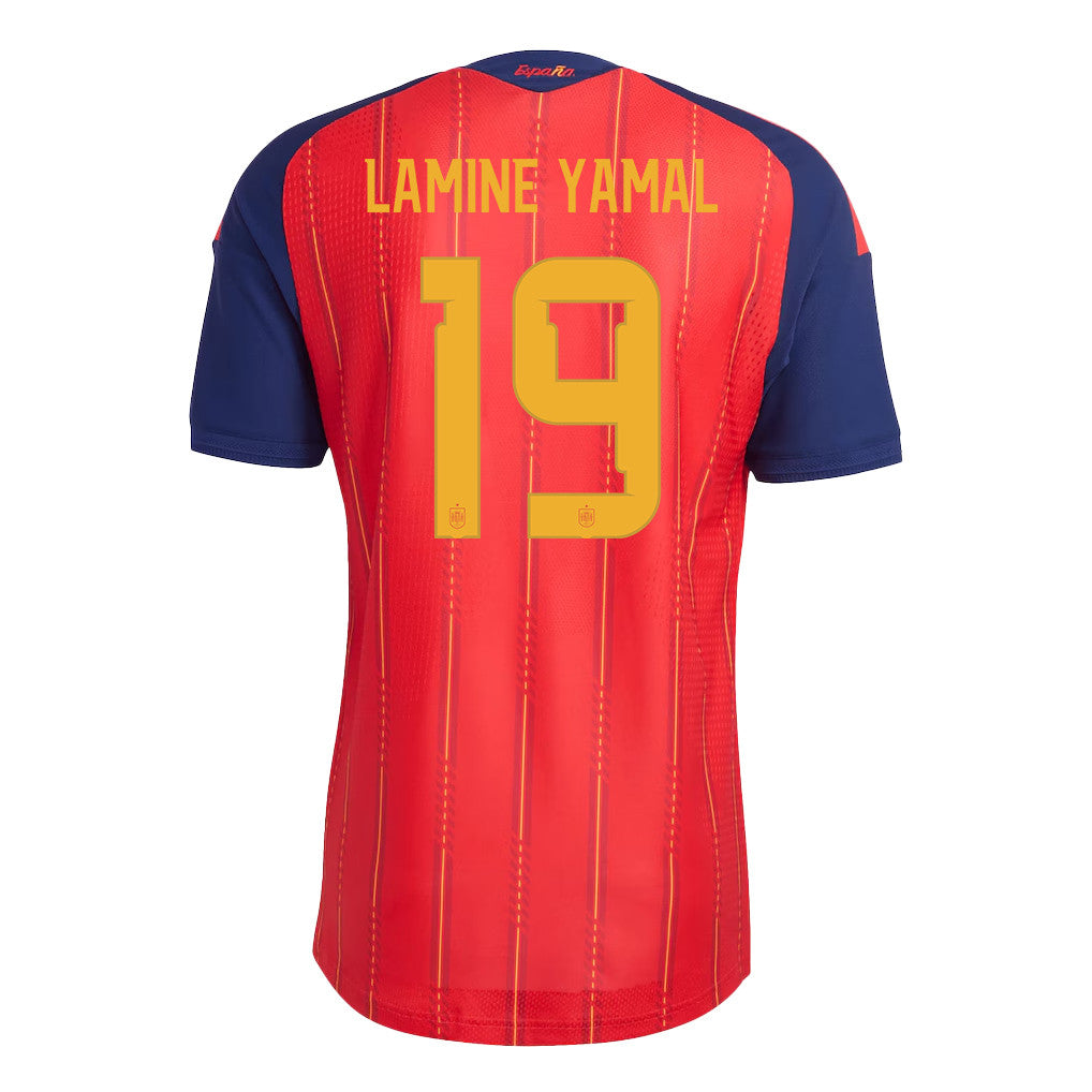 Lamine Yamal 19 Spain National Team 2026 Home Jersey - Red, Men