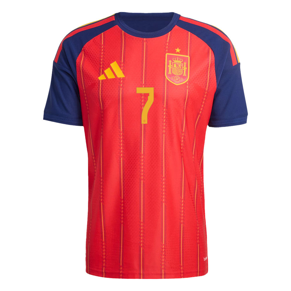Álvaro Morata 7 Spain National Team 2026 Home Jersey - Red, Men