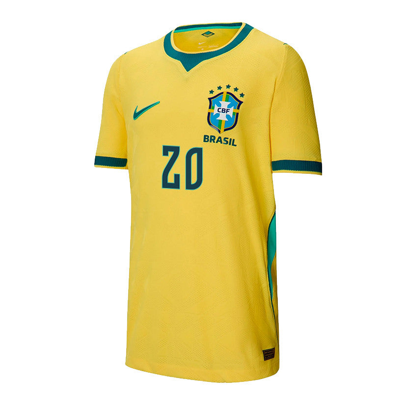 Estêvão 20 Youth Brazil National Team 2026 Home Jersey - Yellow