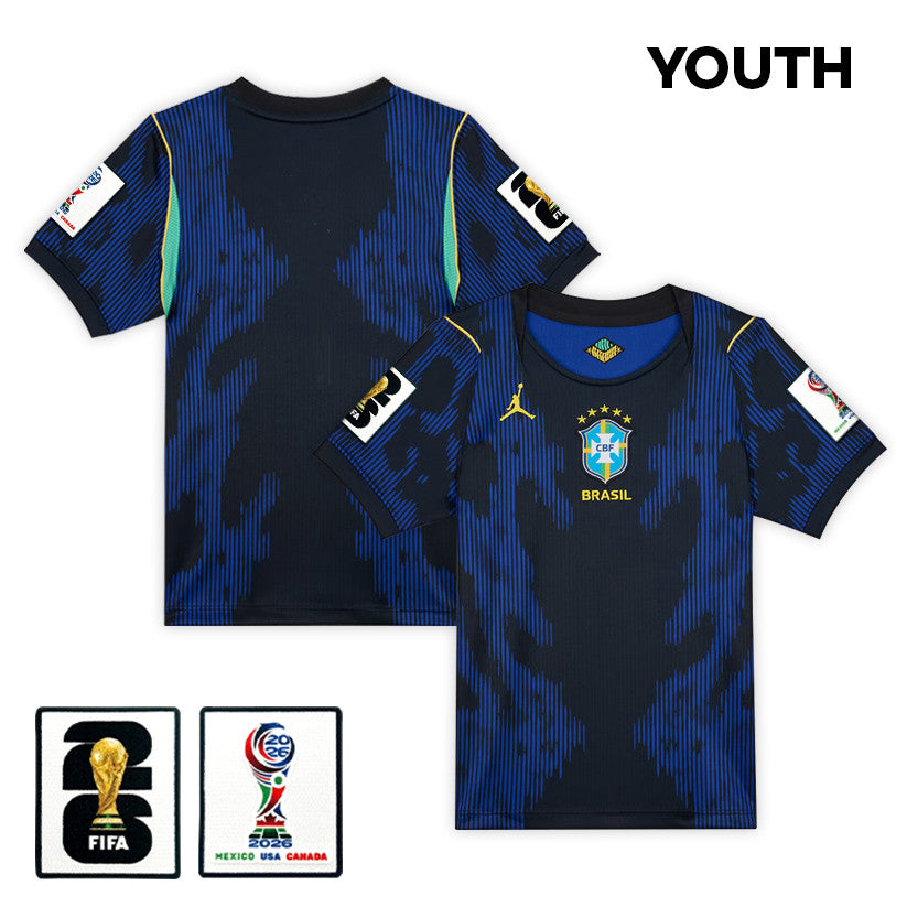 Brazil National Team 2026 Youth Away Jersey - Blue