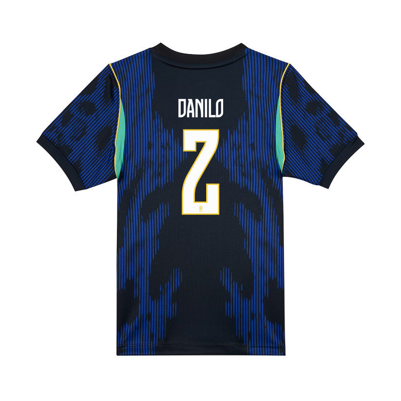 Danilo 2 Brazil National Team 2026 Youth Away Jersey - Blue