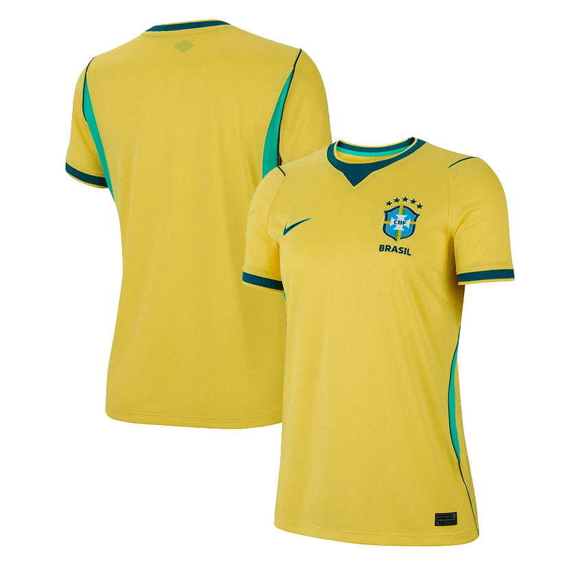 Brazil National Team 2026 Women's Home Jersey - Yellow
