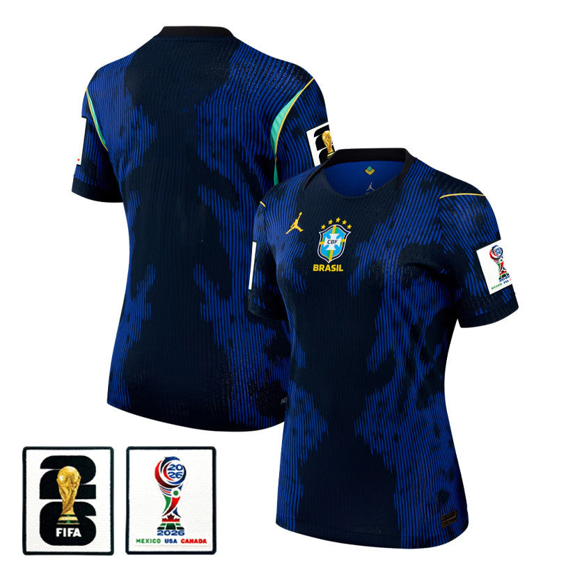 Brazil National Team 2026 Women's Away Jersey - Blue