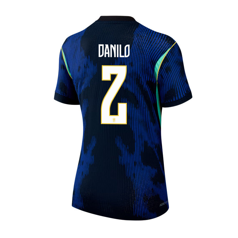 Danilo 2 Women's Brazil National Team 2026 Away Jersey - Blue