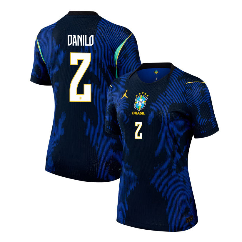 Danilo 2 Women's Brazil National Team 2026 Away Jersey - Blue